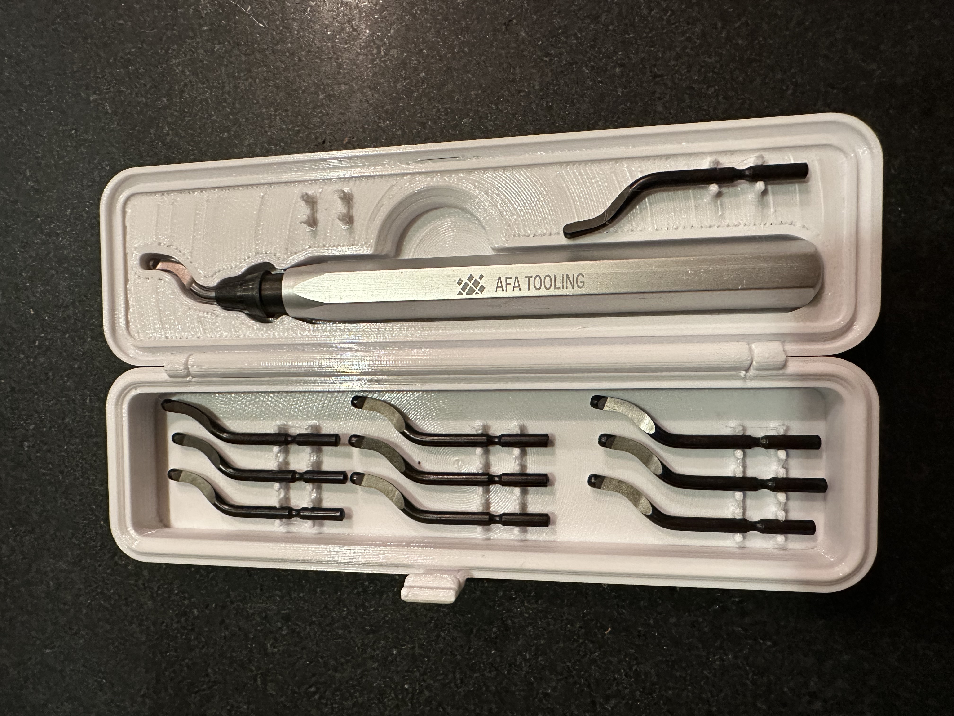 Deburring tool case (AFA Tooling)