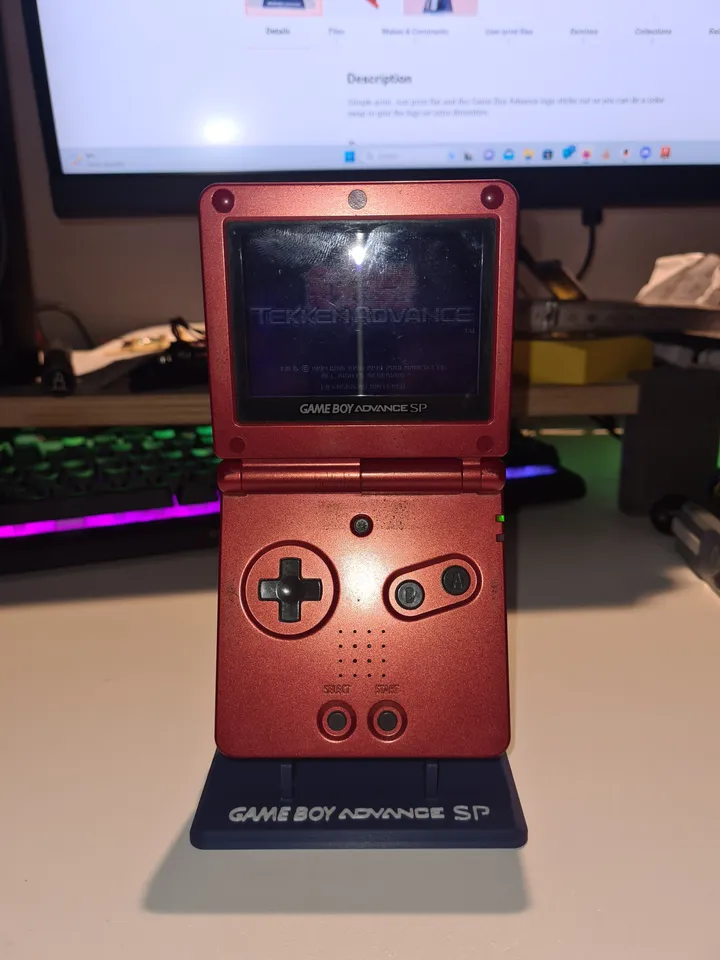 Game Boy Advance SP Display