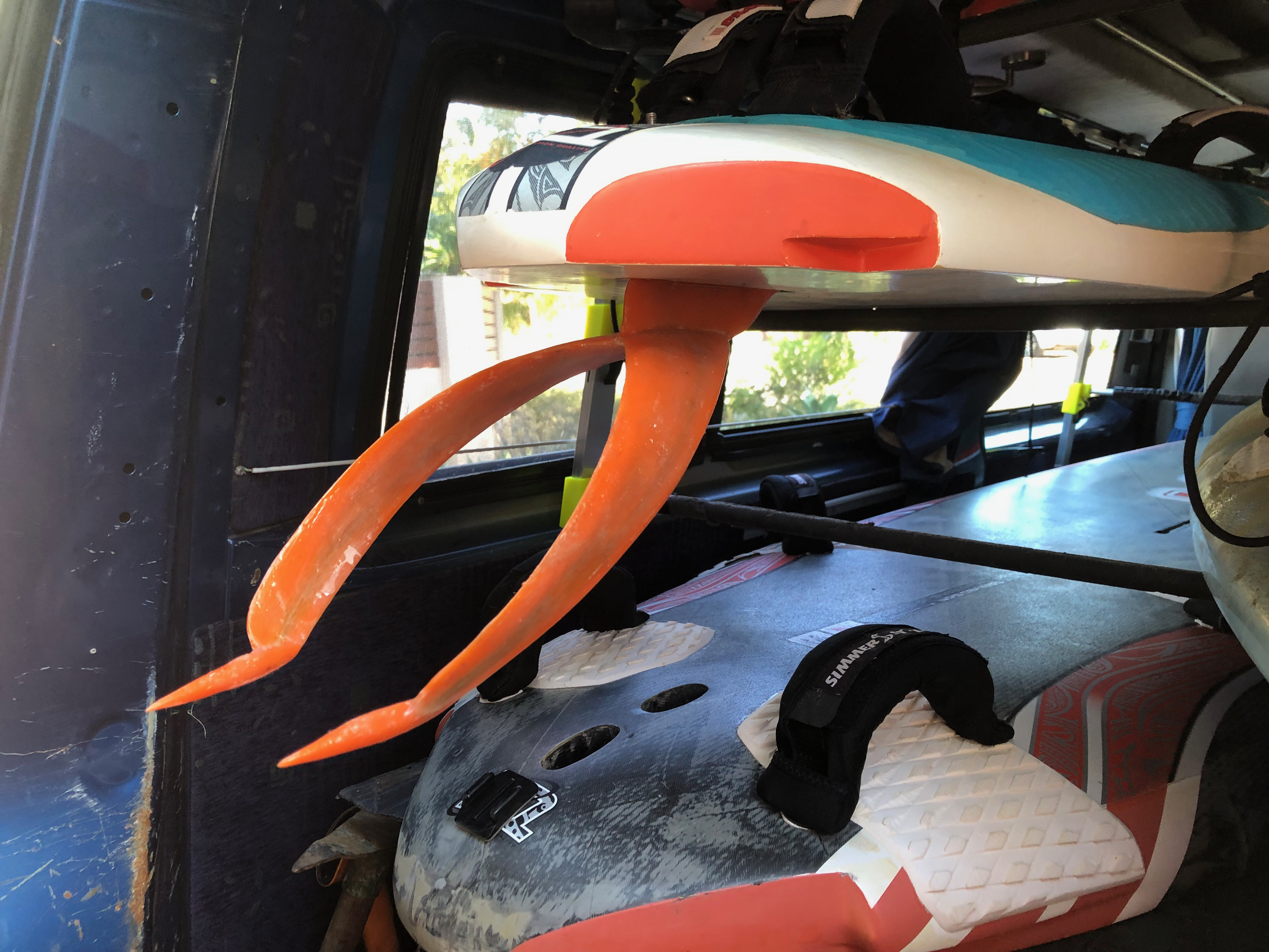 14cm Annular Weed fin for speed sailing