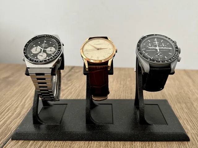 3 Watches Base for Watch Stand "The Knight"
