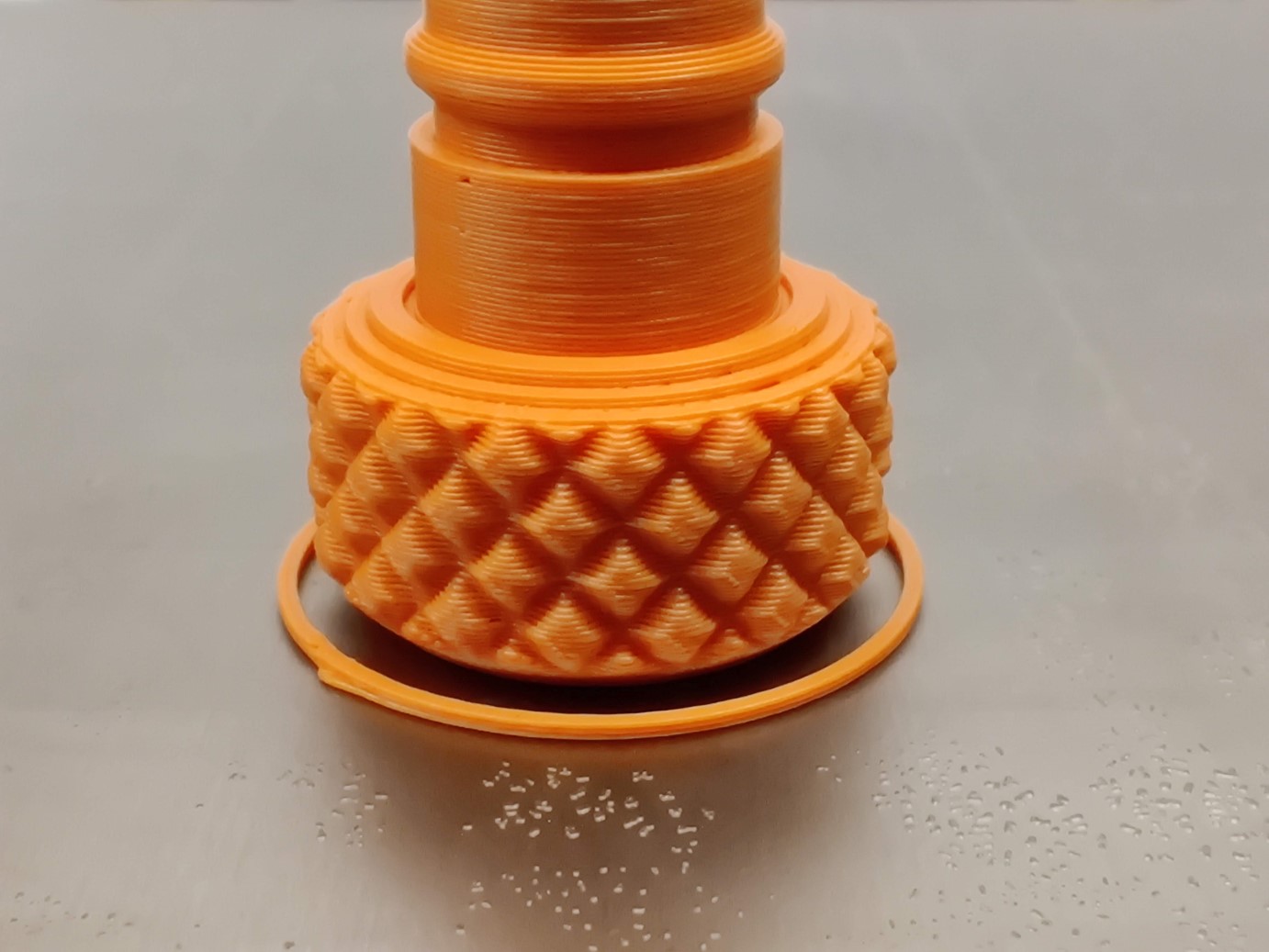 Knurled screw knob (low clearance & filleted) for Copanko Spool holder