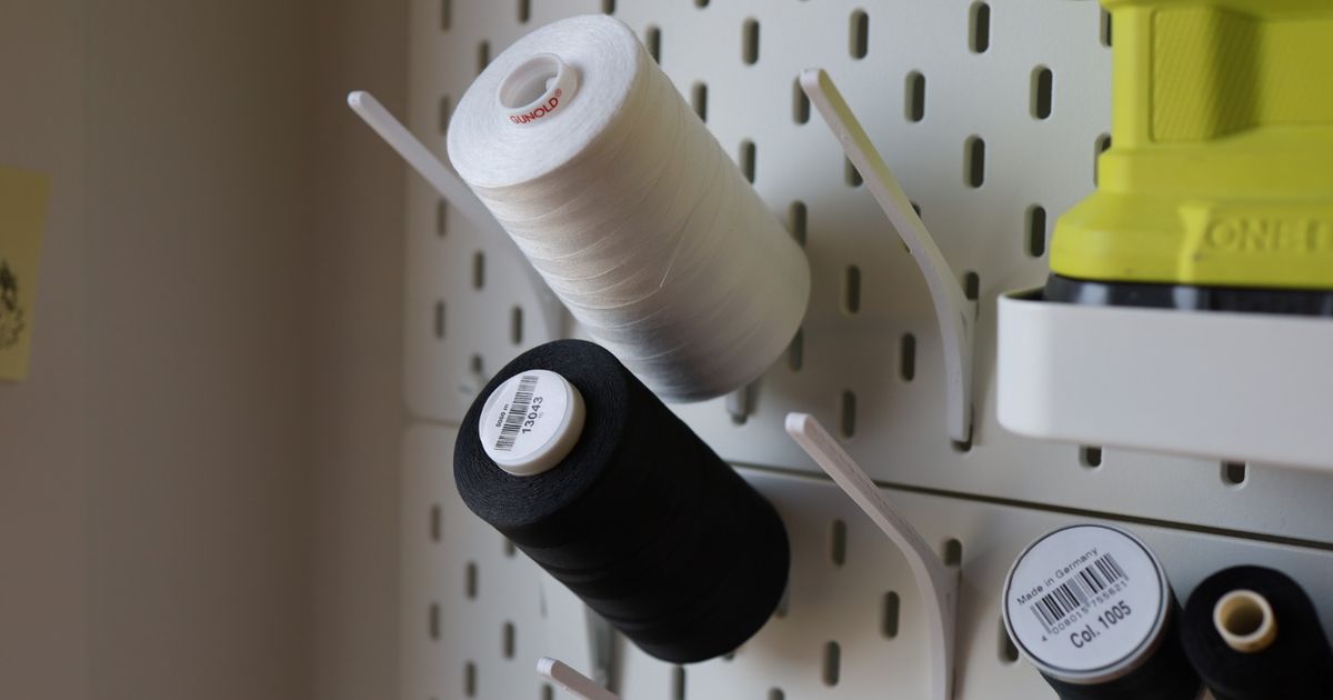 IKEA Skådis Sewing Thread Spool Holder by ftoerring, Download free STL  model