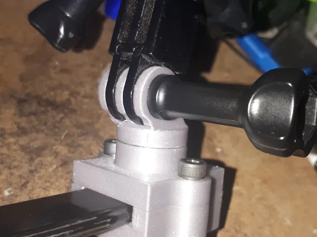 Go Pro mount for ALDI F clamp