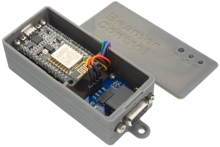 BeamerControl - RS232-MQTT/API-Bridge to control a projector