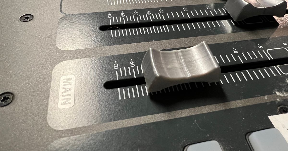 Behringer X32 Fader Cap by Spdgoat Download free STL model