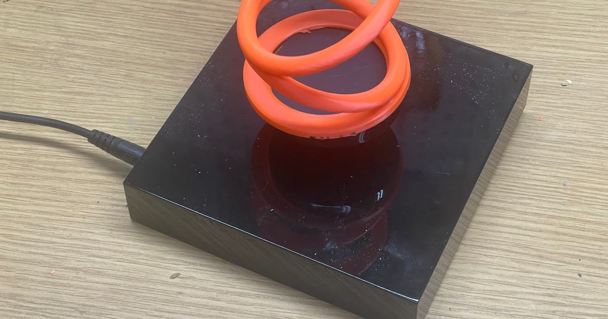 Nutating (Rotating) Rings Optical Illusion with 120V Rings