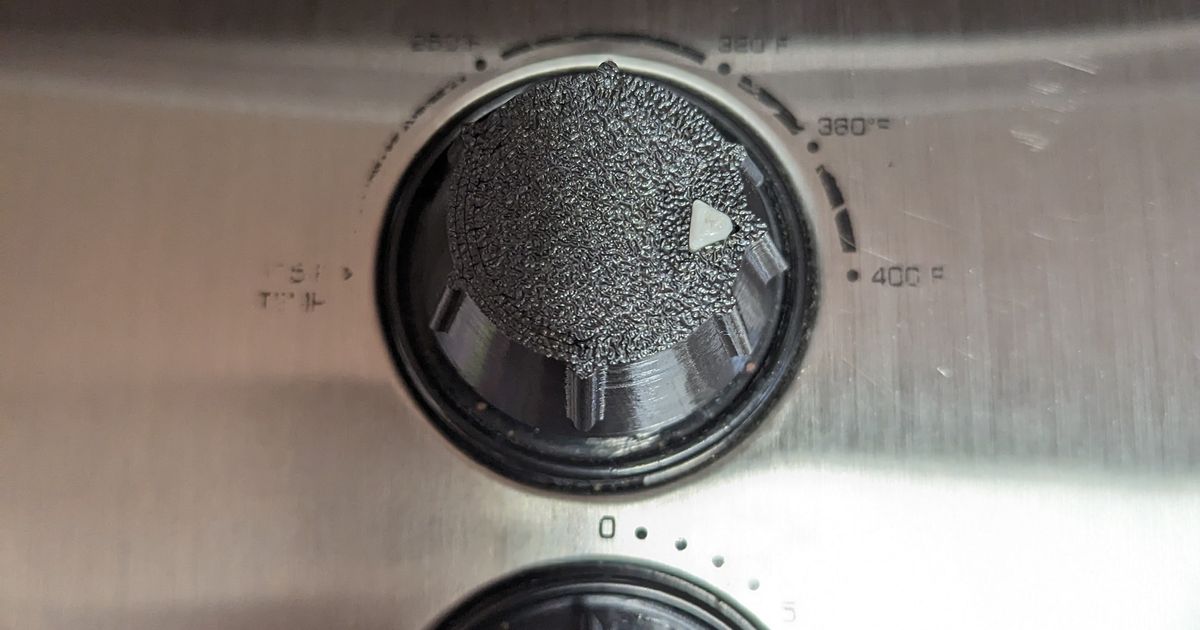 Air fryer knob Farberware by Nebbish Download free STL model