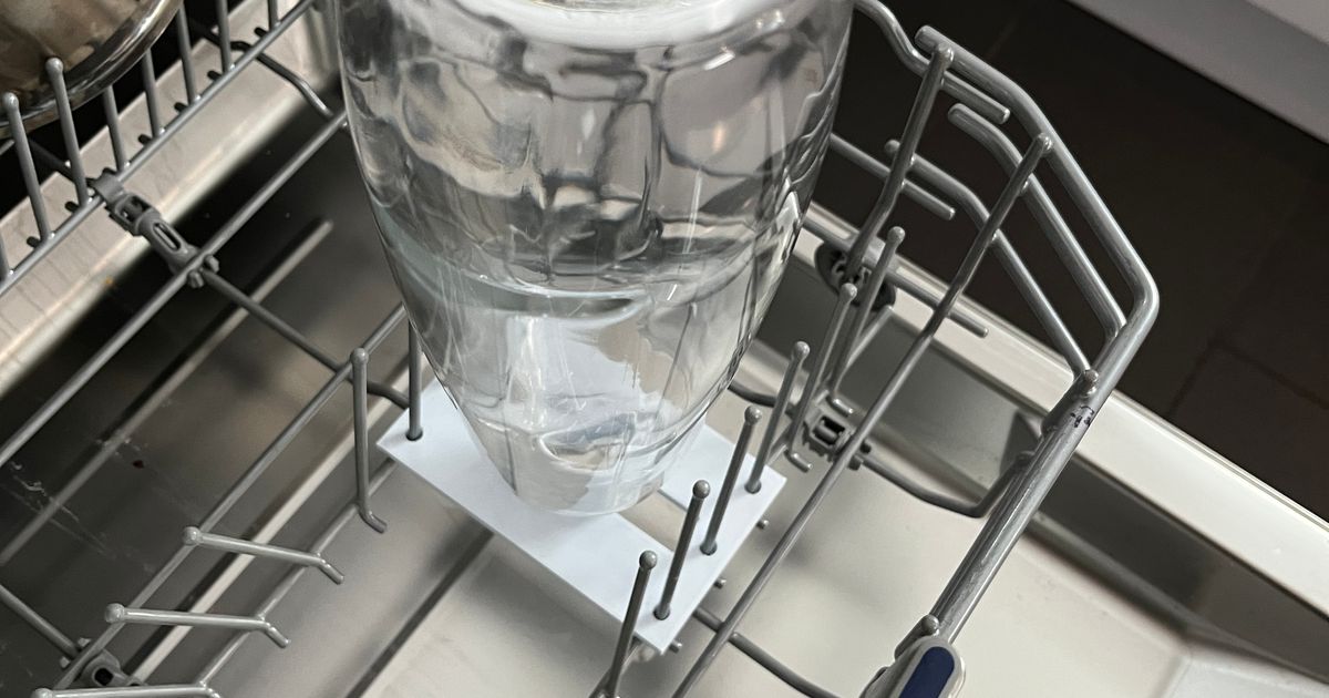 Sodastream Duo Bottle Holder Dishwasher by Sebash Download free STL model