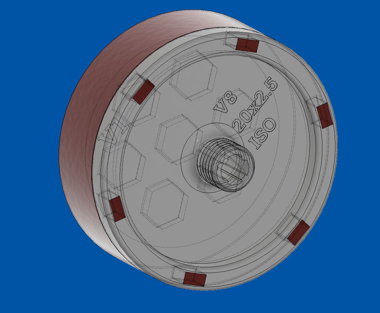 Air intake filter for compressor, with bonus oil filler cap by