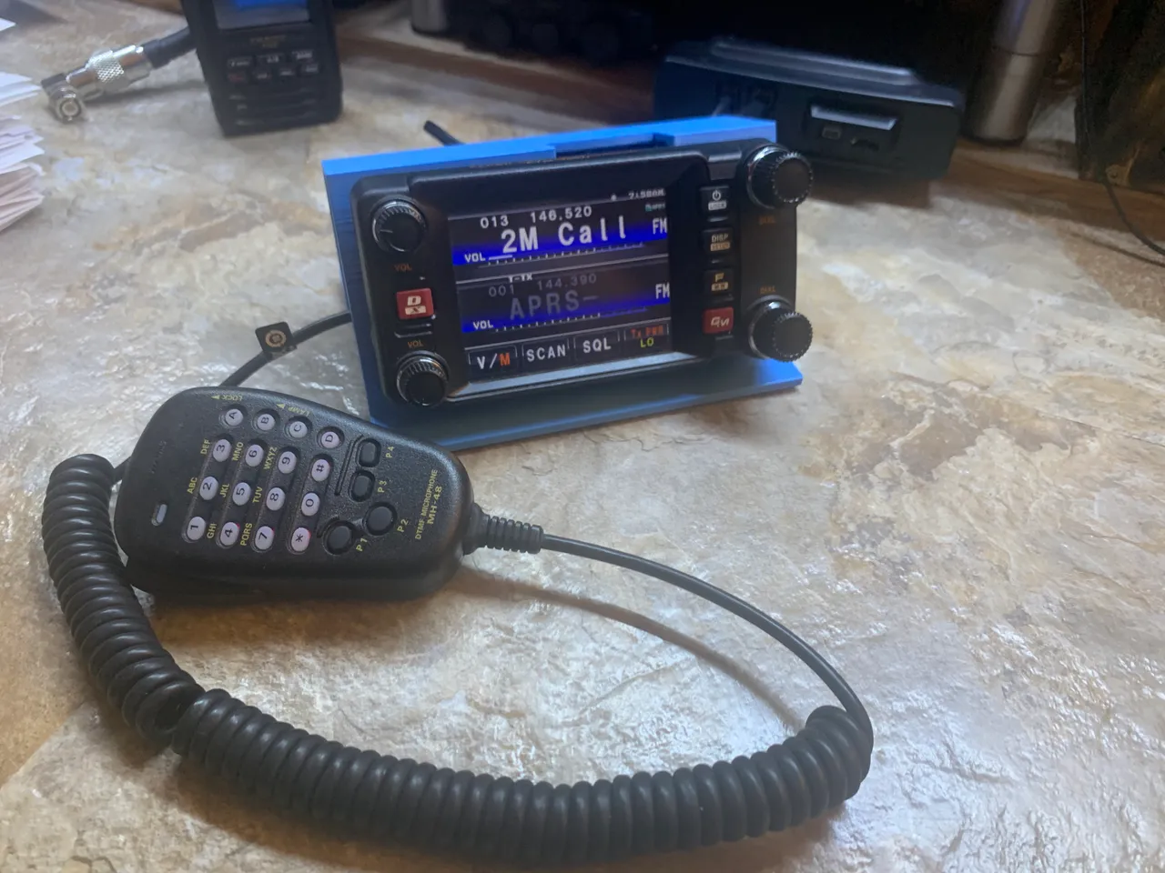 ヤエスムセン　YAESU FTM-400XDH 　50w　完動品　生産終了品 Yaesu FTM-400 Desk Stand by W5AUG | Download free STL model