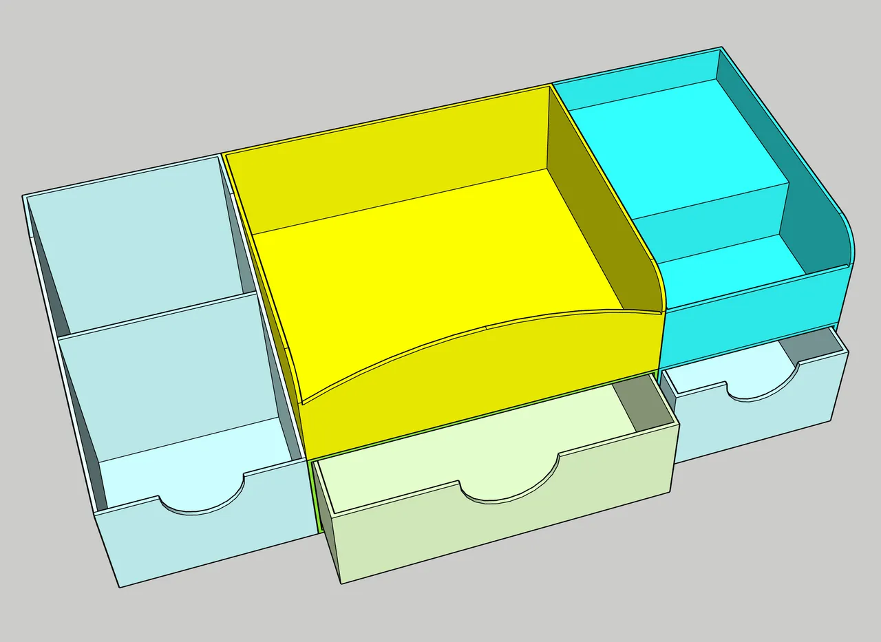 ORGANIZER PORTA TRUCCHI by Giovanni1954, Download free STL model