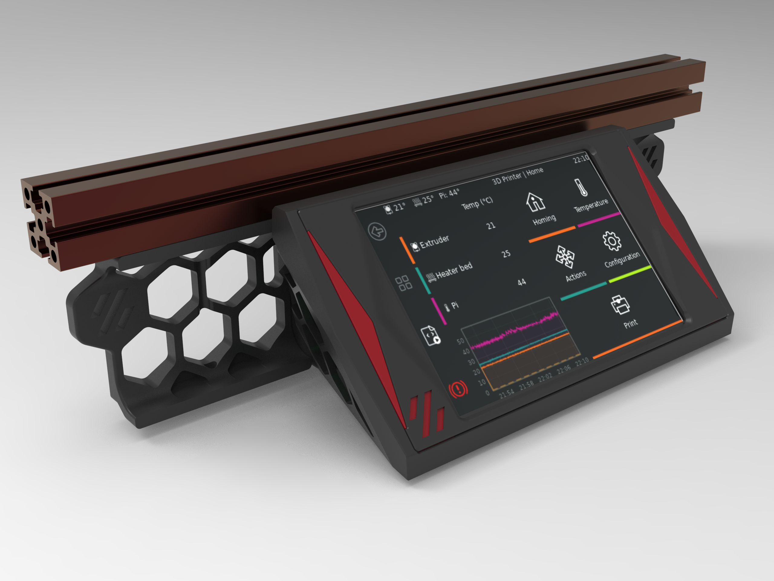 BTT TFT35 SPI V2.1 Touch Screen housing Voron 0.2 Version 2.0
