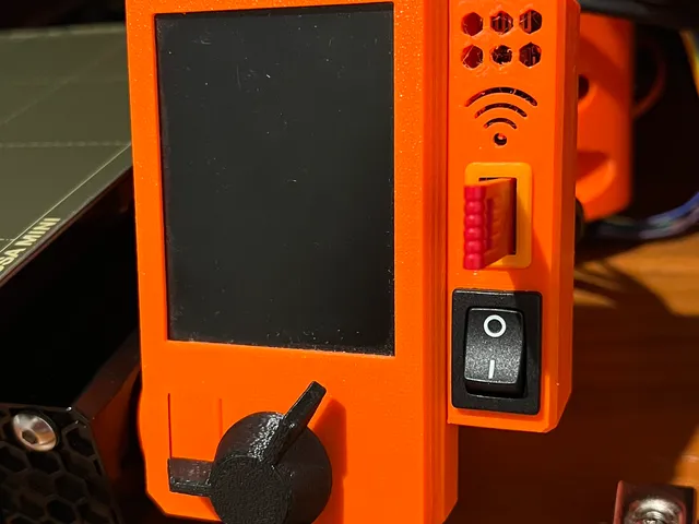 LCD cover with WiFi, USB and Power Button ADDONS