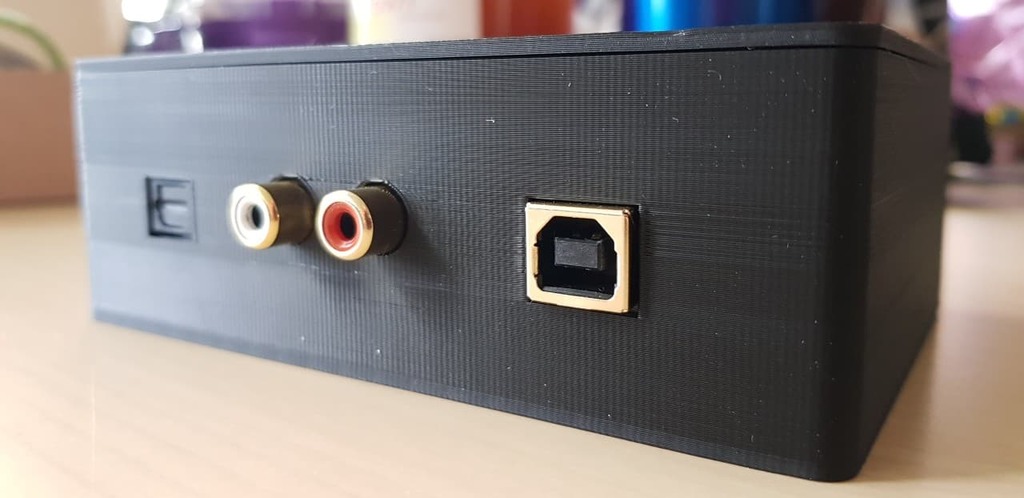 Case for Amanero and Hifi Shield 2 DAC