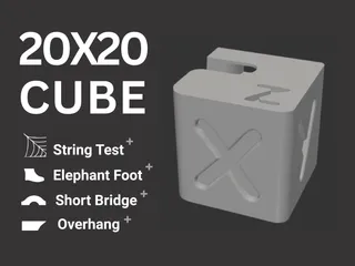 20 x 20mm Calibration Cube