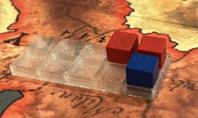 Cube Tray for Victory & Glory Board Game