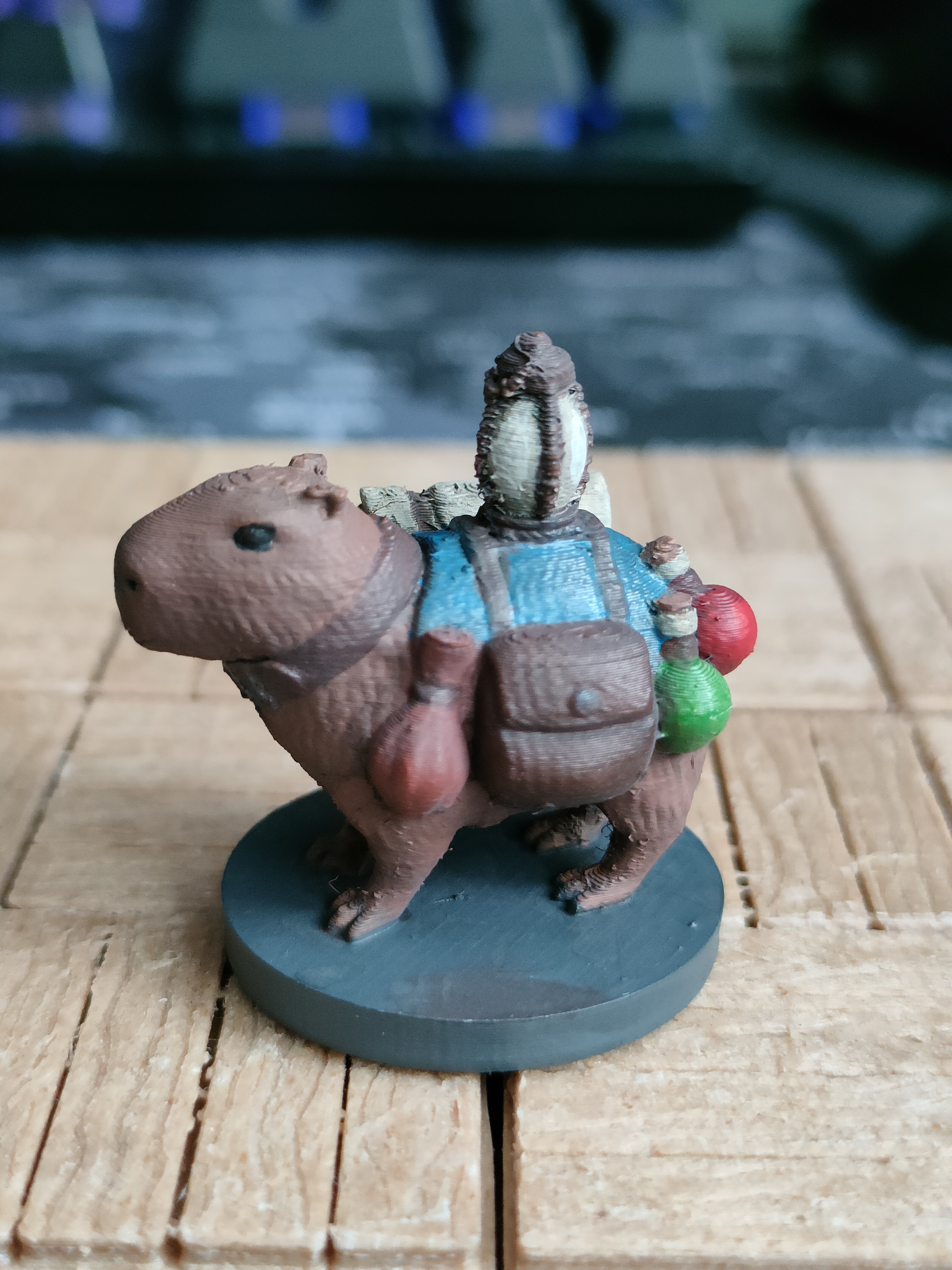 Capybara Companions 28mm Version with base
