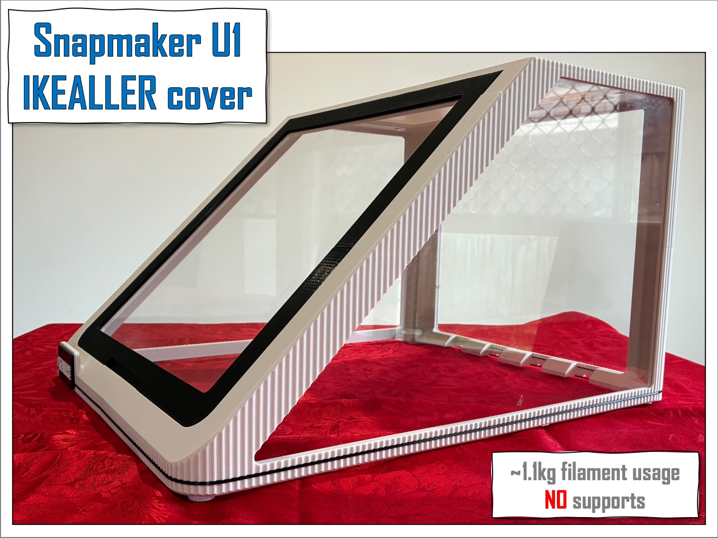 Snapmaker U1 IKEALLER top cover