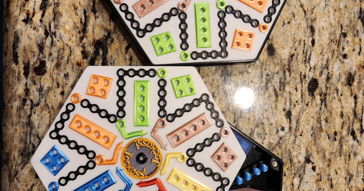 JackAss Game Board by 3D Bob Download free STL model