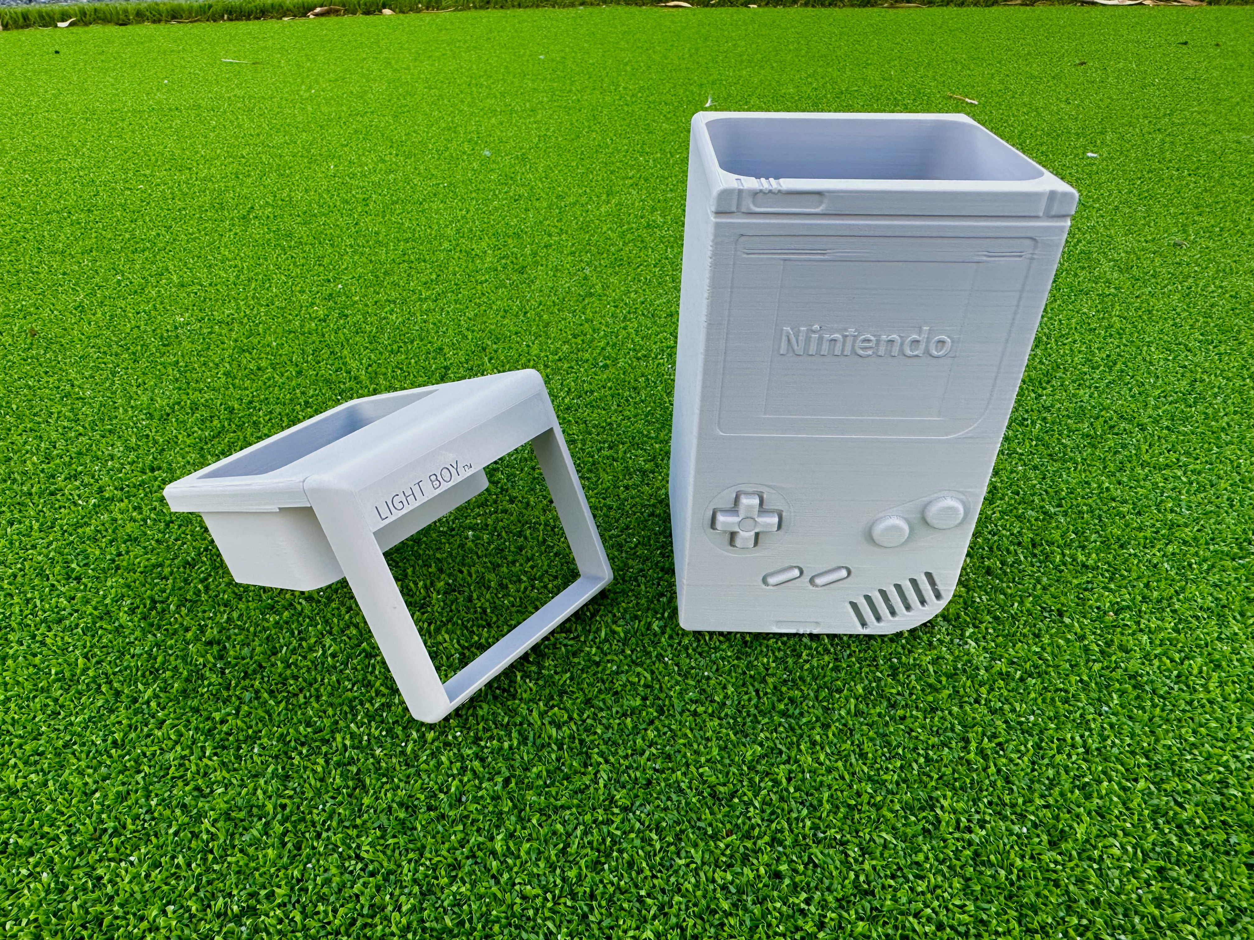 Gameboy Pencil Holder with Lightboy