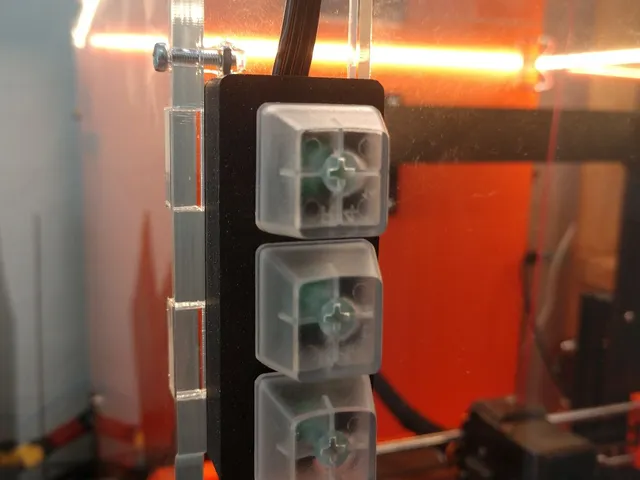 3 Button Cherry MX Switch Box