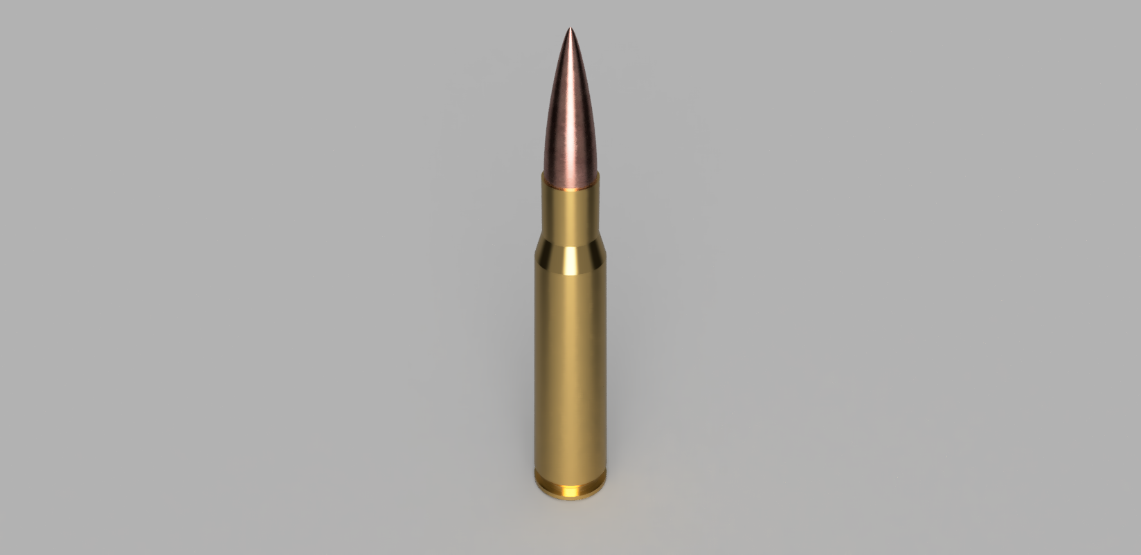 .50 BMG (12,7 × 99 mm NATO) Cartridge by Flow | Download free STL model ...