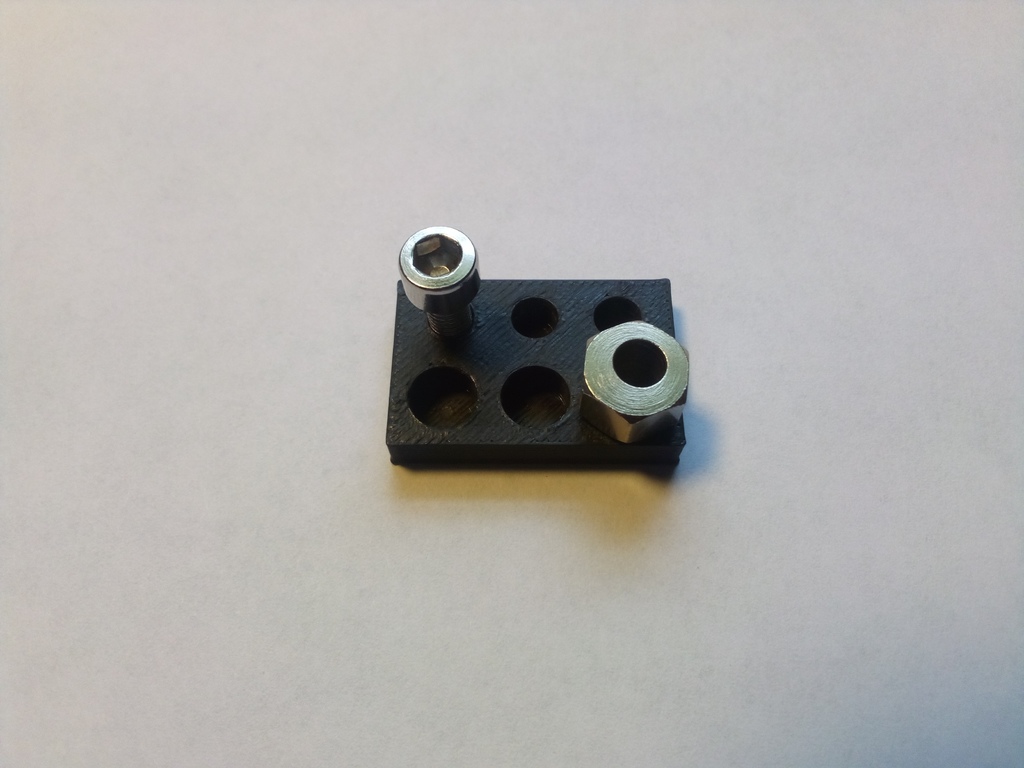 Hole Tolerance Gauge For Designing 3D Prints With Openbuilds Screws and