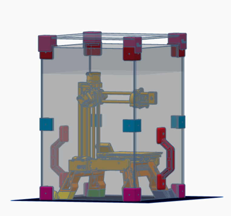 Prusa MINI base enclosure by Filip Download free STL model
