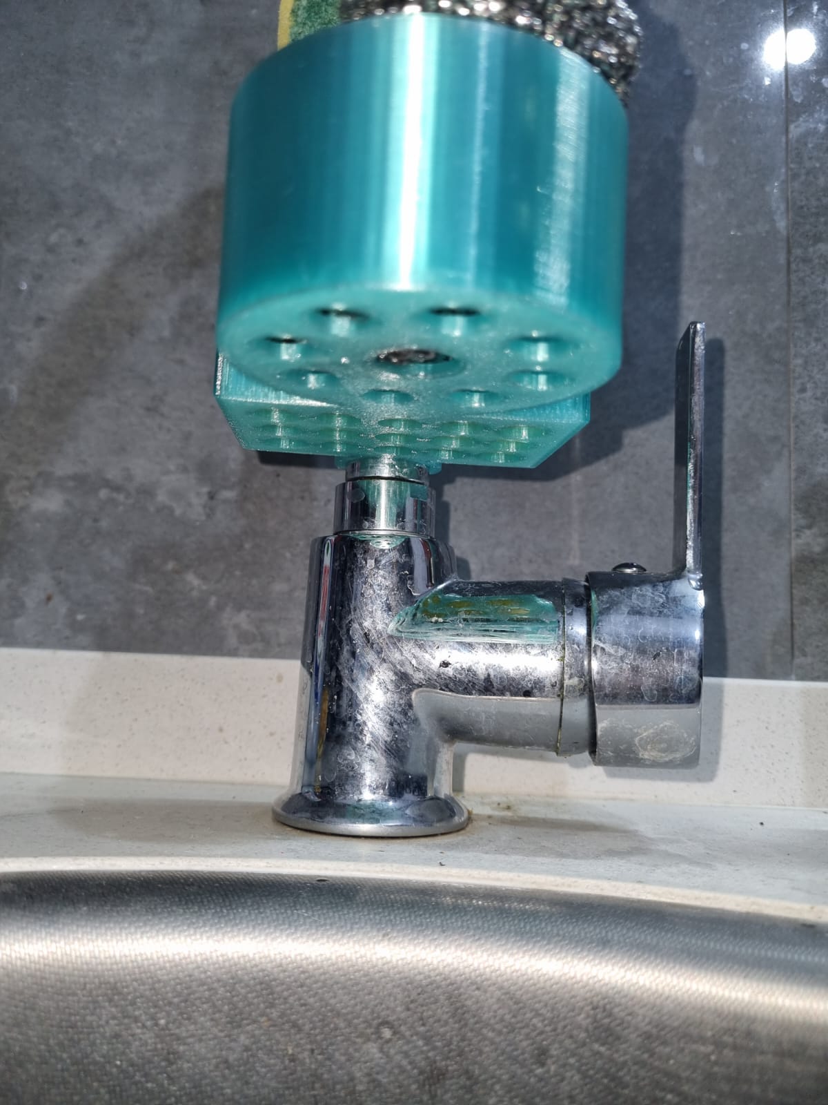 Sponge and steel wool holder by LiquidOxider Download free STL model