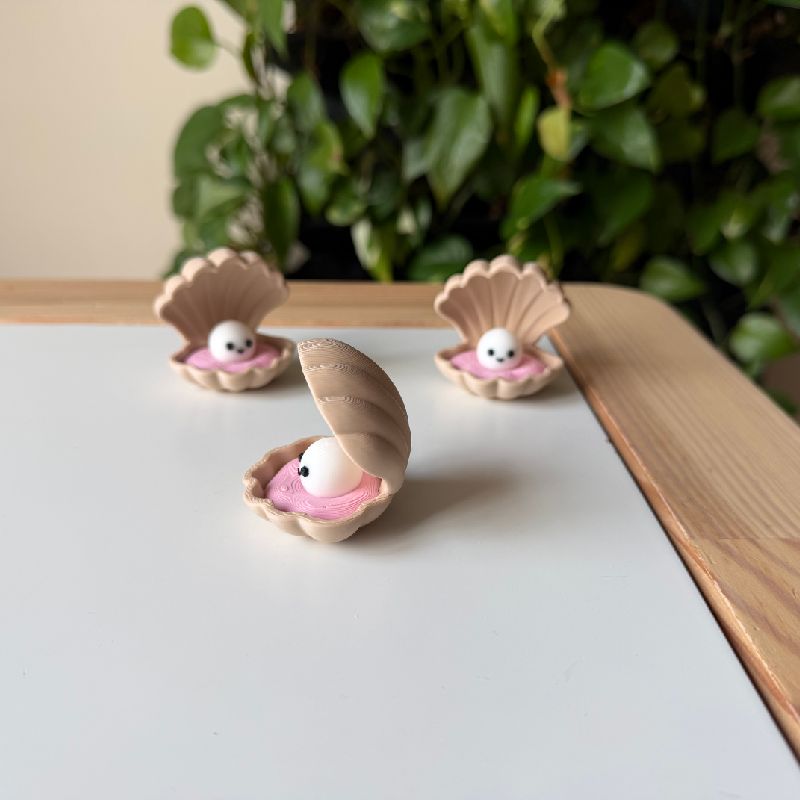 Pearl clam shell by Real_Prints | Download free STL model | Printables.com