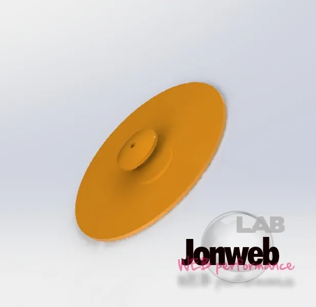 Wall hook with big surface by Jonweb, Download free STL model