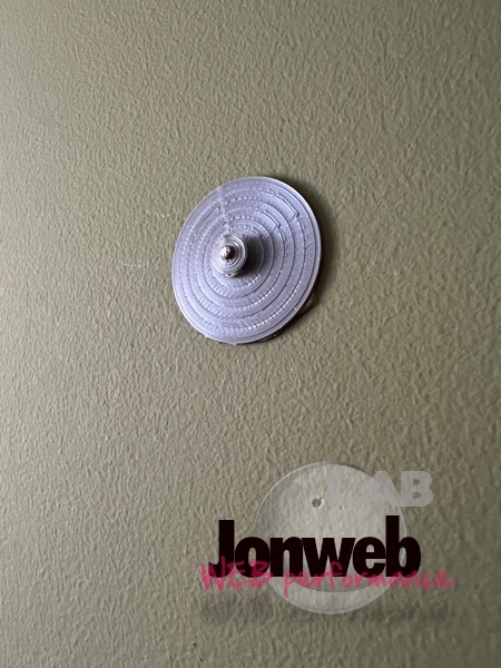 Miniatura 4 do modelo 3D Wall hook with big surface