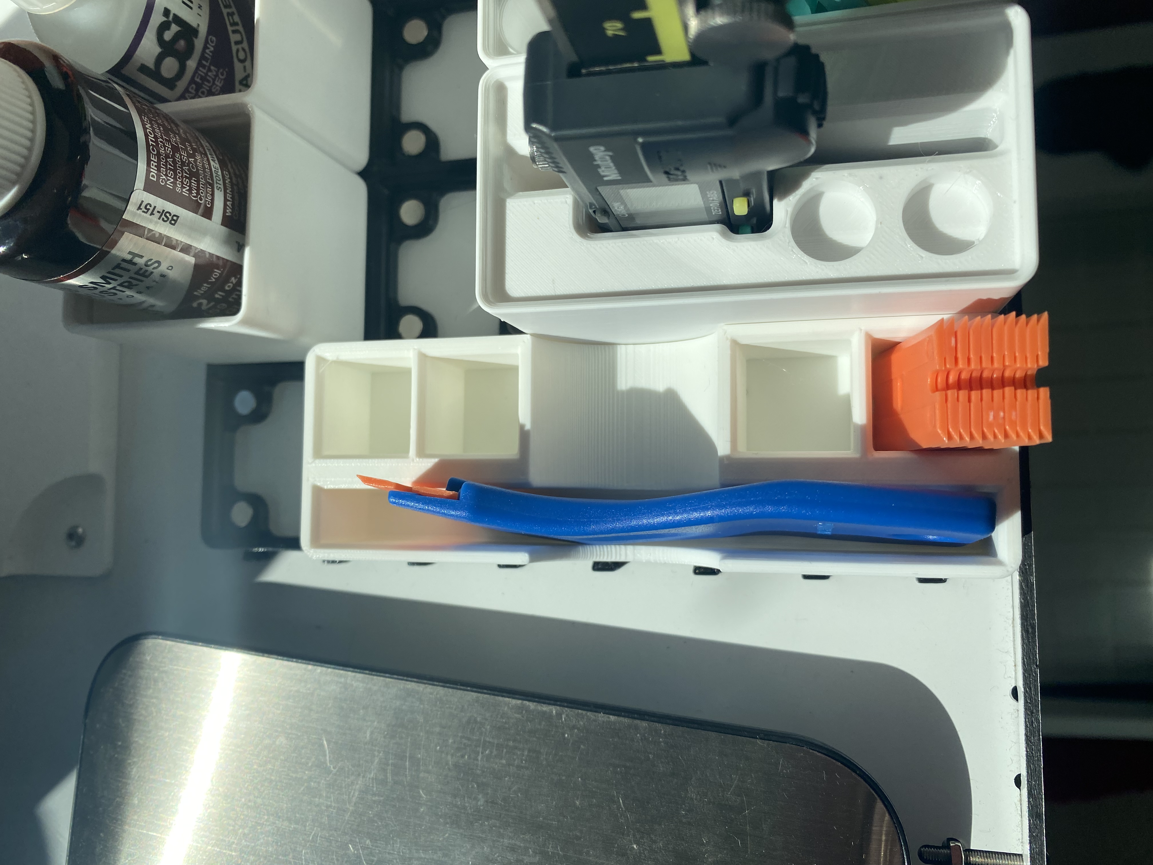 Miniatura 4 do modelo 3D Gridfinity plastic razor holder