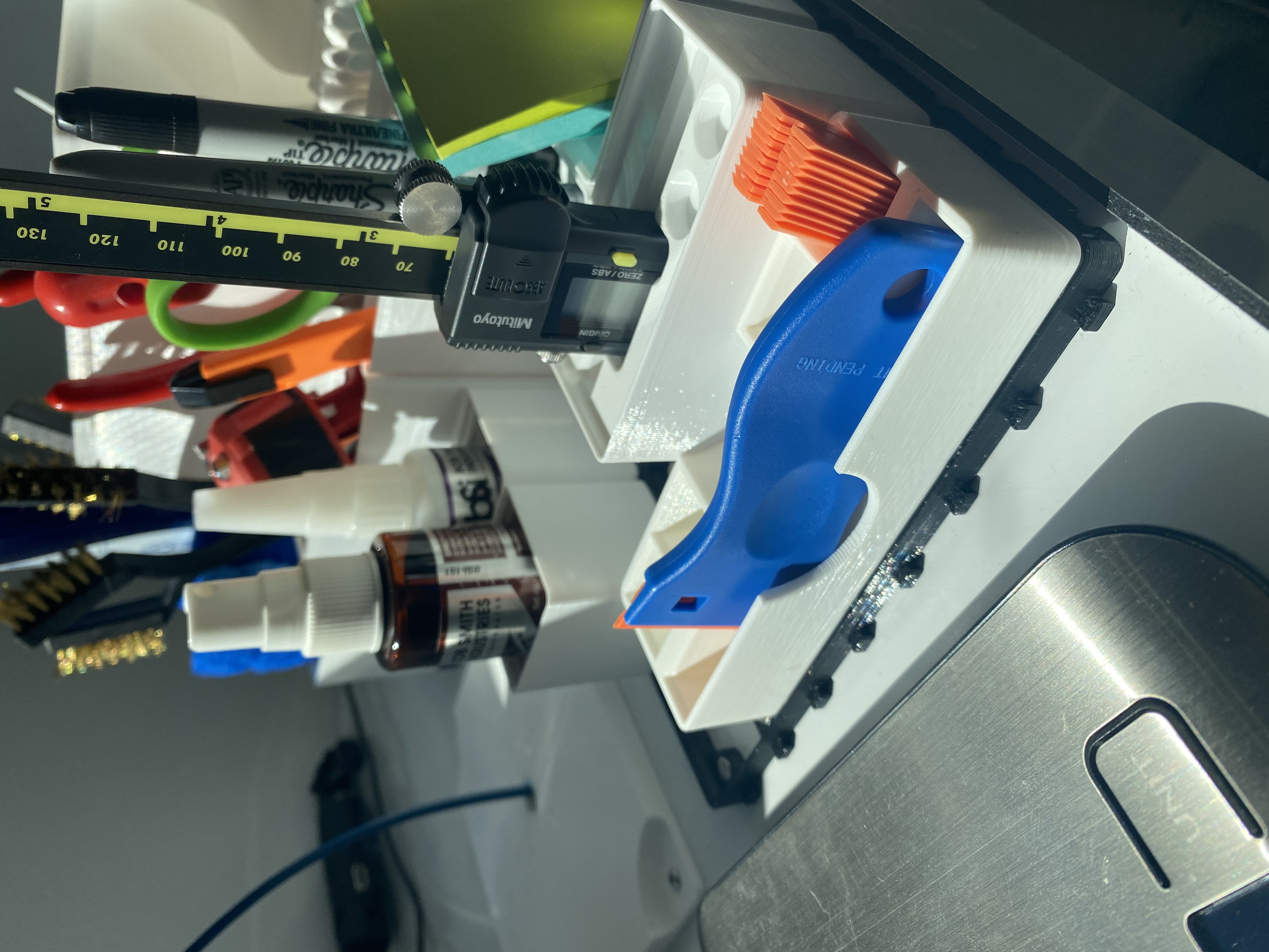 Miniatura 2 do modelo 3D Gridfinity plastic razor holder