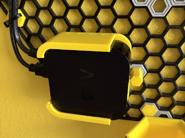 Apple TV 4K Mount - M3 Honey Comb Wall Storage