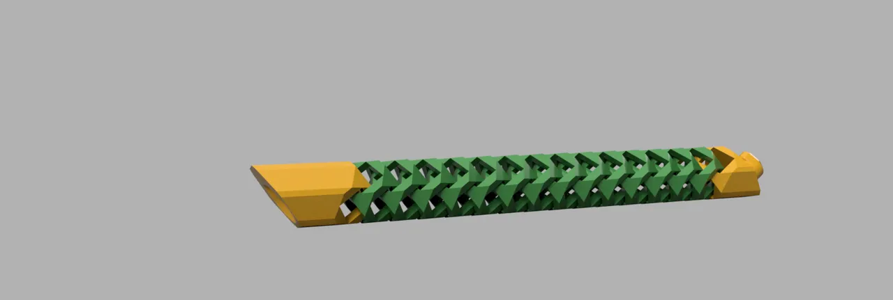 chain clasp Broche para cadena brooch clip 3D model 3D printable