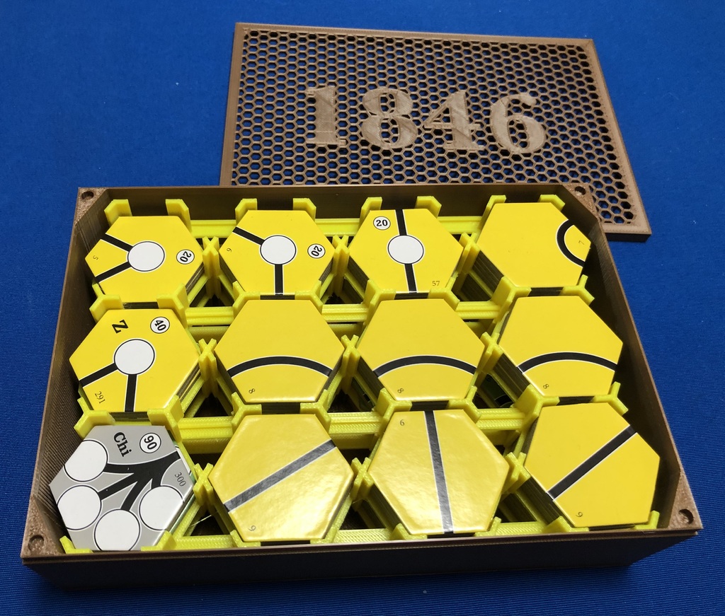 1846 Board Game (GMT) Storage by HazMatt | Download free STL model ...