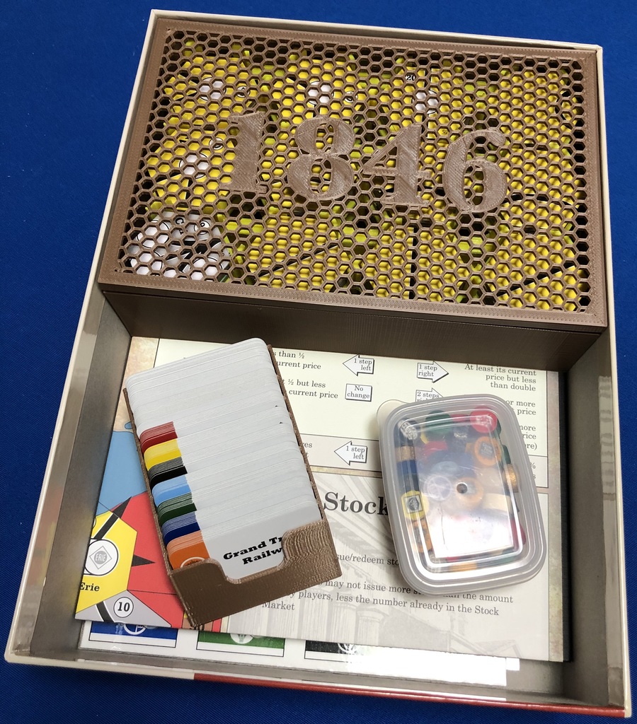 1846 Board Game (GMT) Storage by HazMatt | Download free STL model ...
