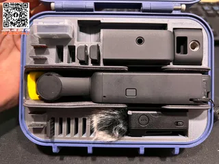 DJI OSMO Pocket 2 box and accessories inlay V1 by DutchWorkX3D