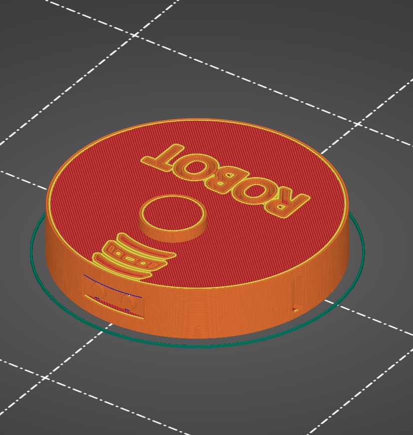 Toy robot vacuum