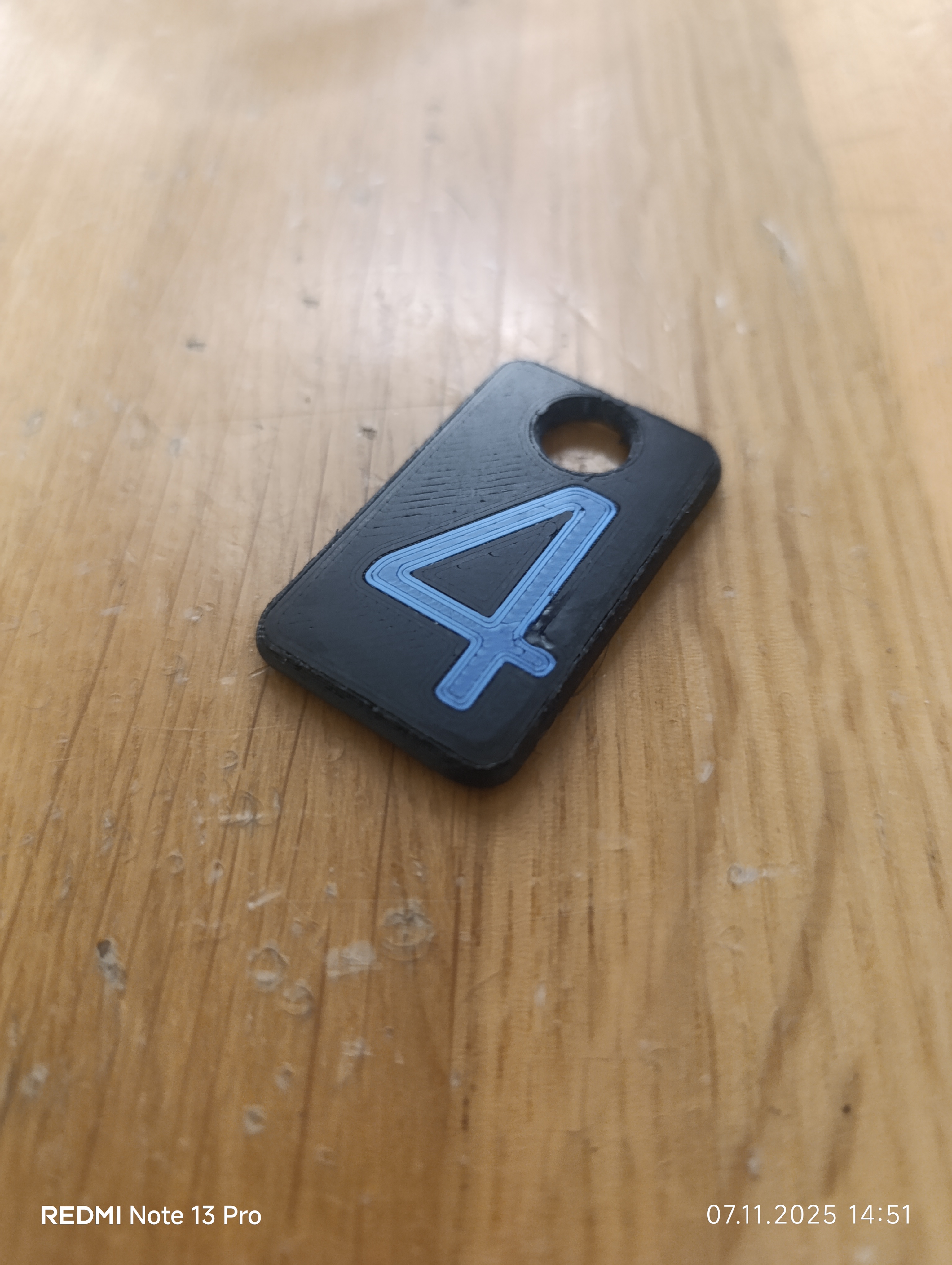 Keychains labeled 1-9 — miniatura 8
