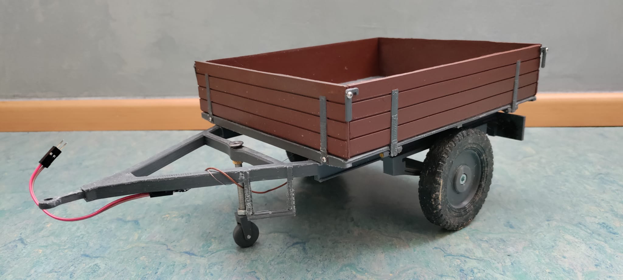 small Anhänger / Trailer 1:10 for Lanz Bulldog, Eilbulldog,...