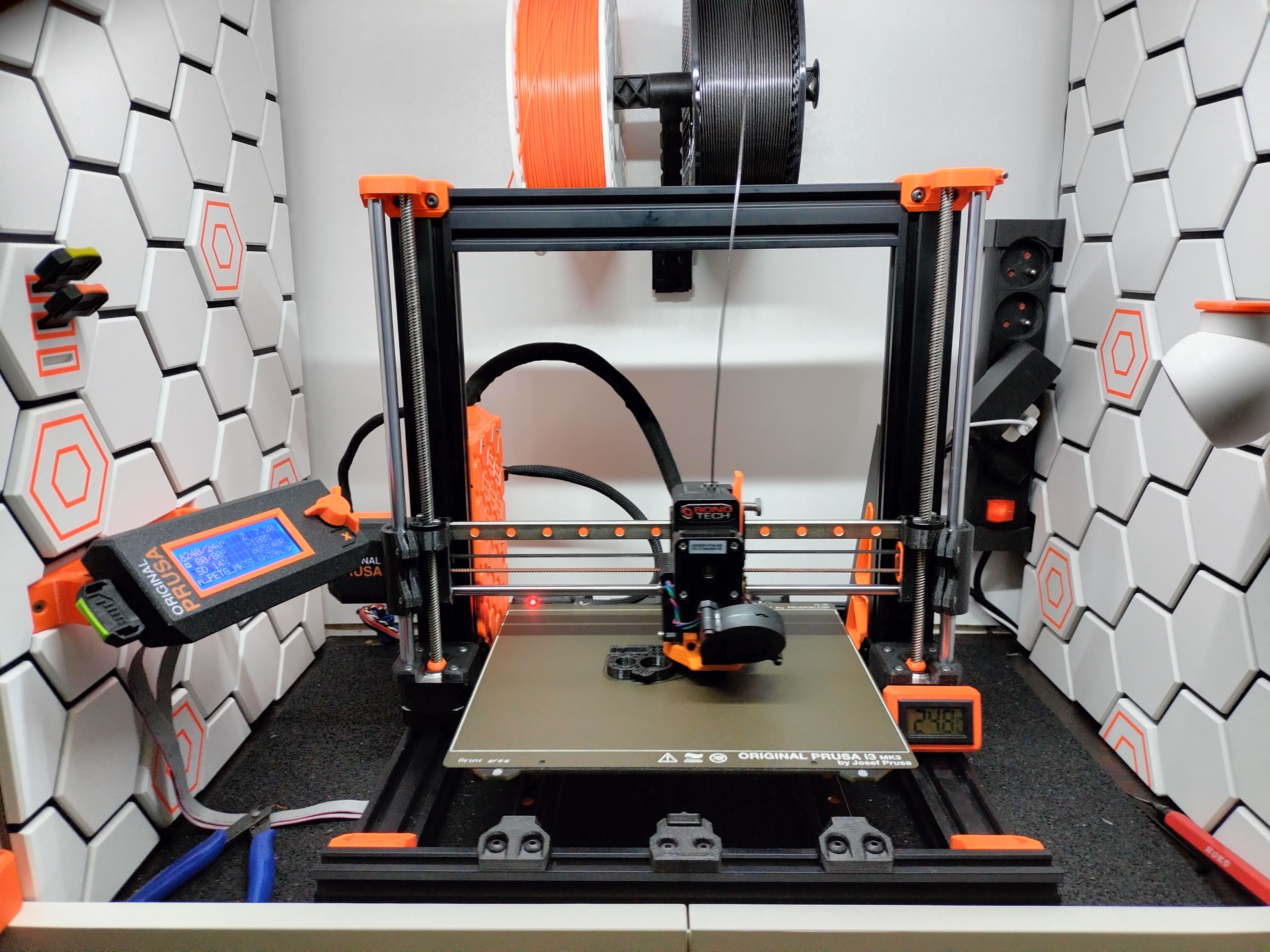 X-axis upgrade with linear rail and 10mm rod Z axis - Bear Prusa MK3 / MK3s / MK3s+
