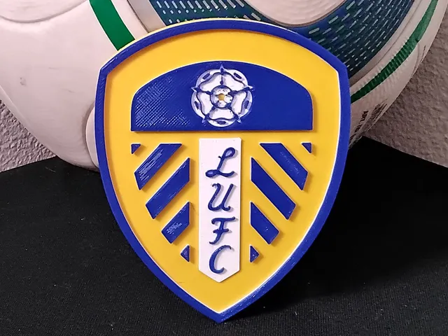 Leeds United FC coaster or plaque
