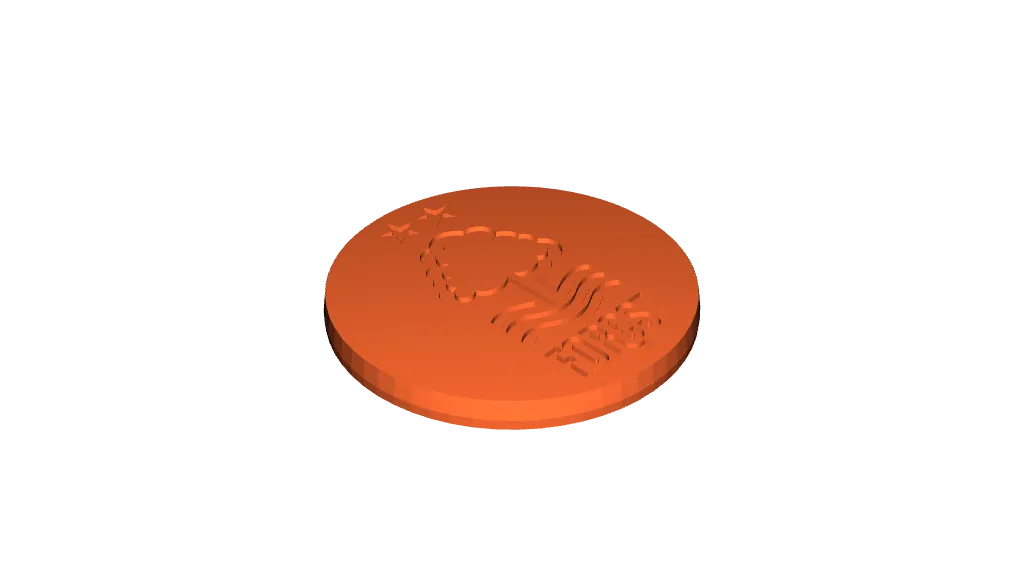Toulouse Football Club (TFC) coaster or plaque by DaddyWazzy_TheCreator, Download free STL model