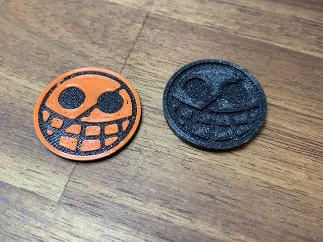 a coin for shopping cart Doflamingo (one piece)