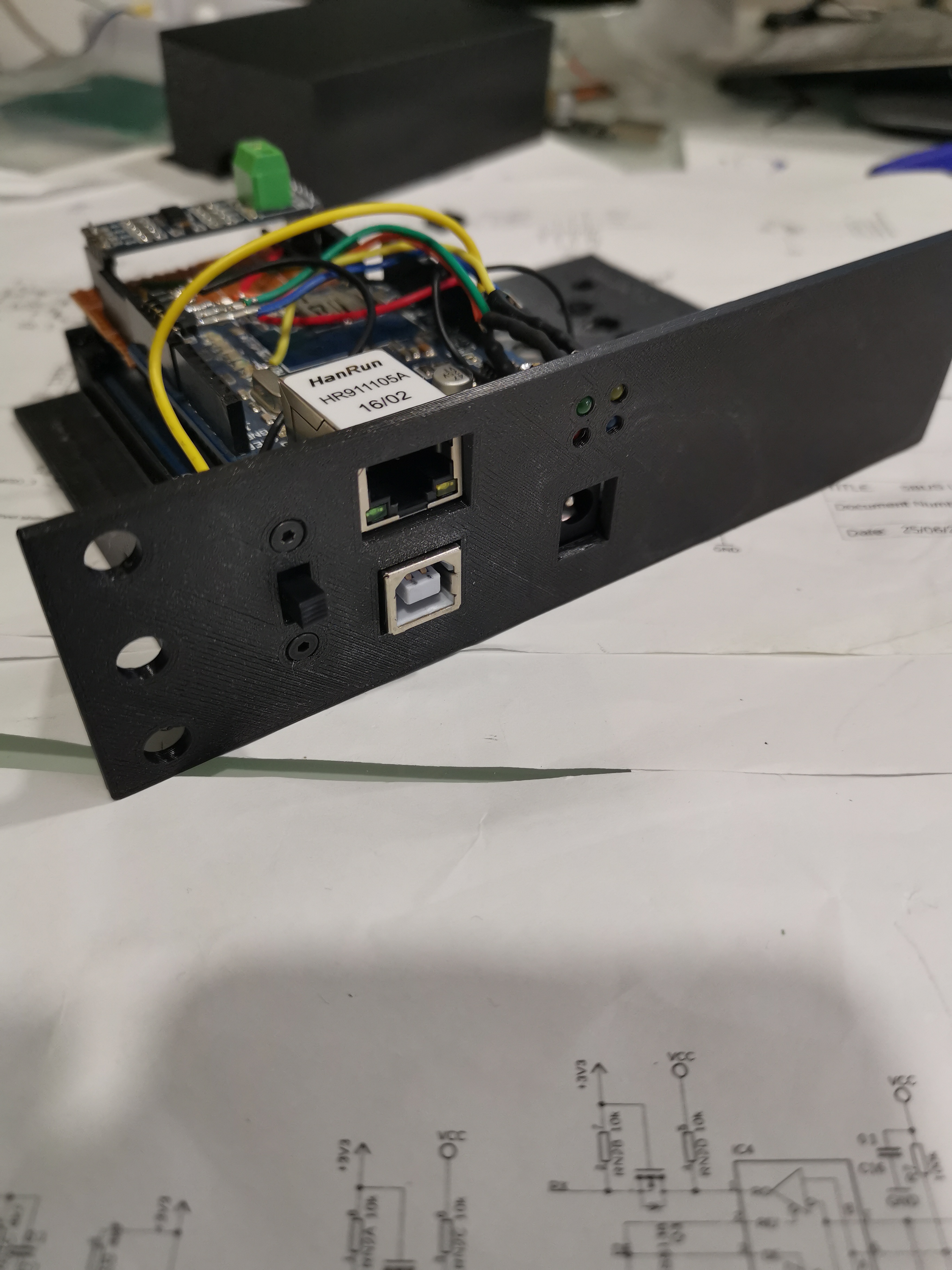 Arduino mega ethernet shield rack mount by john download free stl