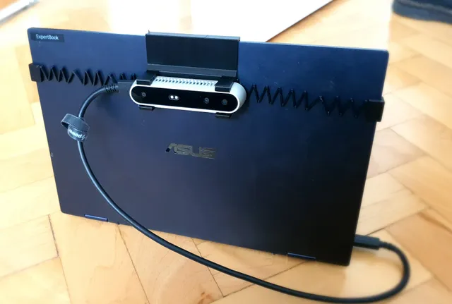 Realsense D415 universal laptop holder