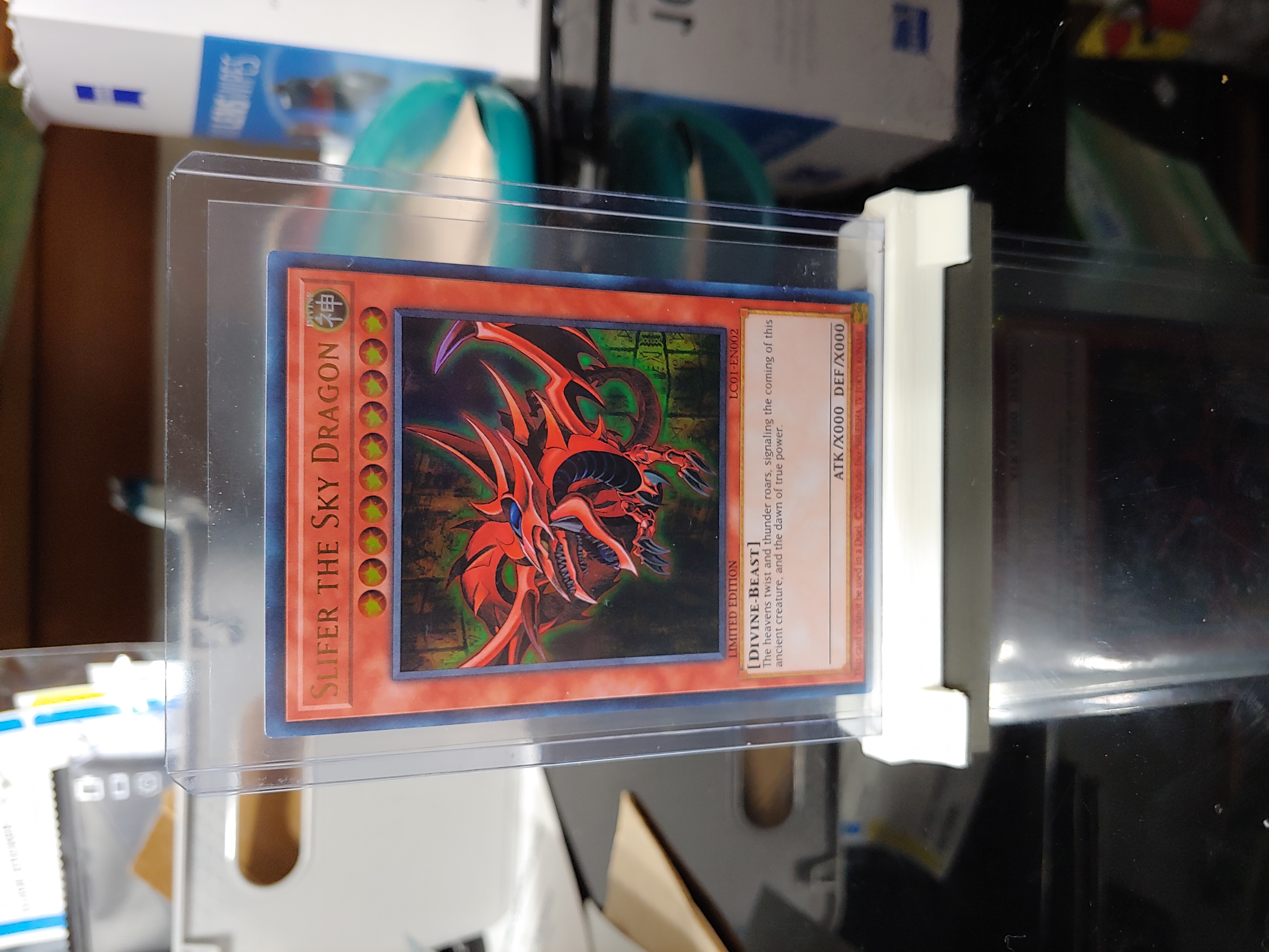 top loader card stand display 1.7mm - 1.8 mm