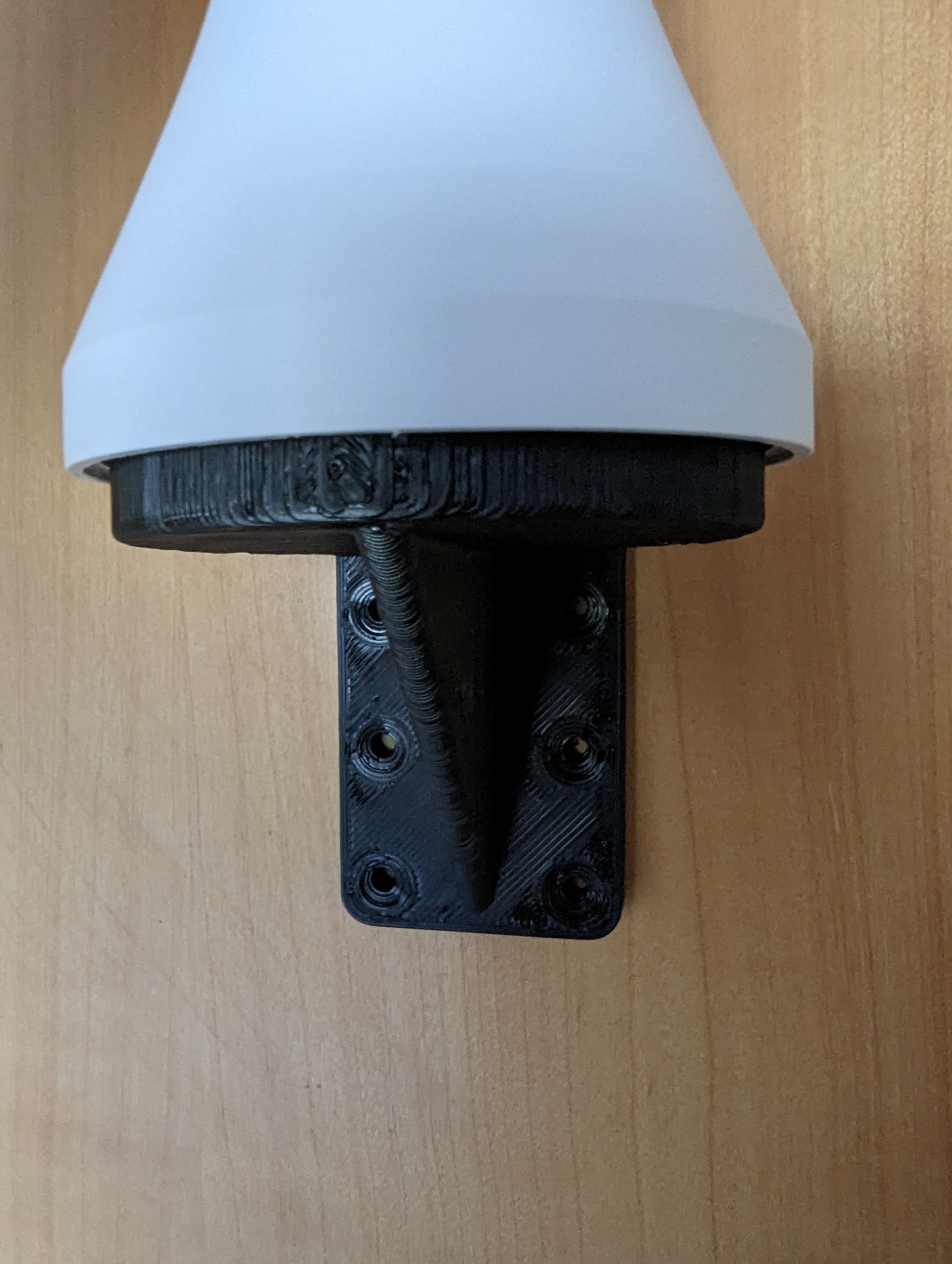 Wandhalterung Für GOAT G1 Beacon - Weiße Halterung Für Ecovacs Mähroboter Inkl. Schrauben